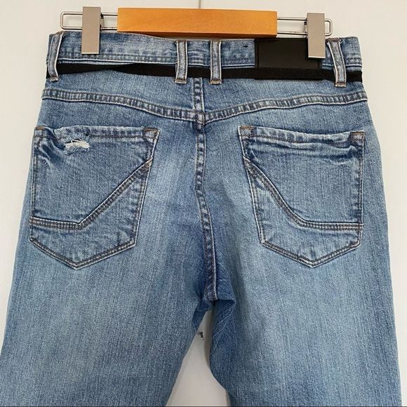 Zumiez Empire distressed blue jeans 28 EUC - Picture 5 of 9